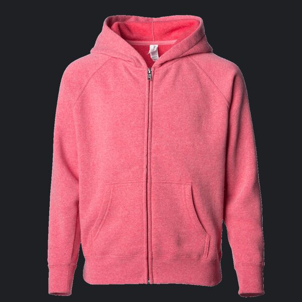 Toddler Lightweight Special Blend Raglan Zip Hood Thumbnail