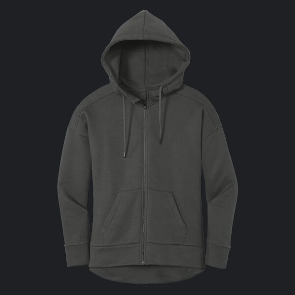 Women's Perfect Weight ® Fleece Drop Shoulder Full Zip Hoodie Thumbnail