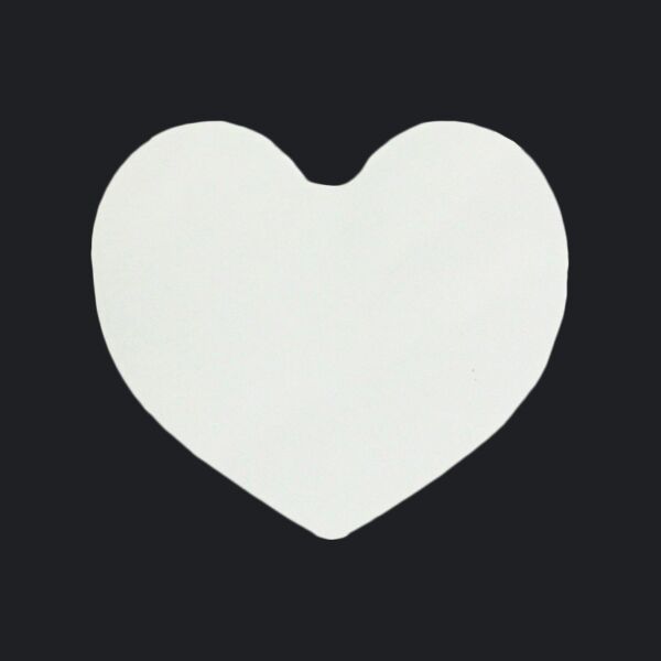 Heart Shaped Plastic Photo Magnet Thumbnail