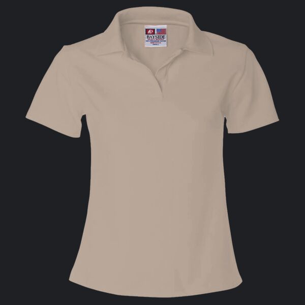 Women's USA-Made V-Neck Polo Thumbnail