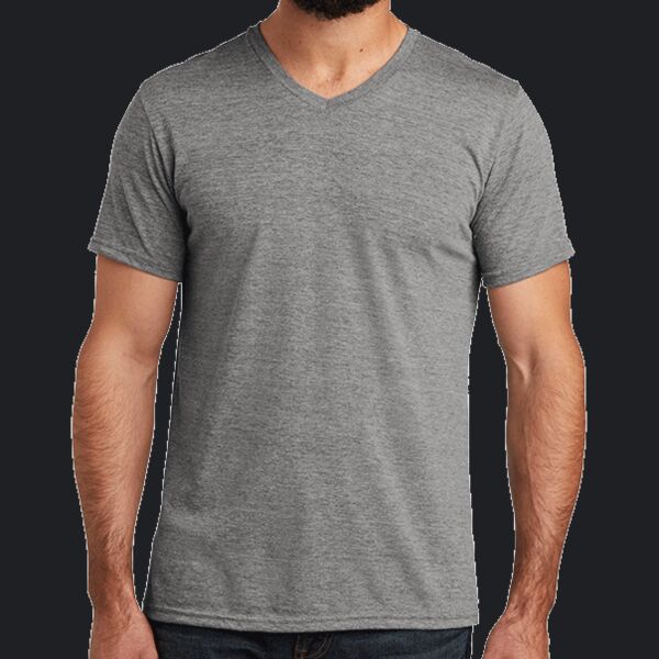 Unisex Tri Blend V Neck Tee Thumbnail