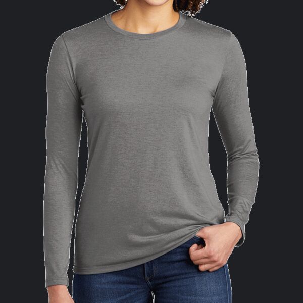 Women's Tri Blend Long Sleeve Tee Thumbnail