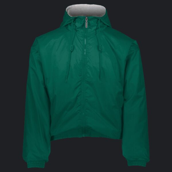 Youth Hooded Taffeta Jacket Thumbnail