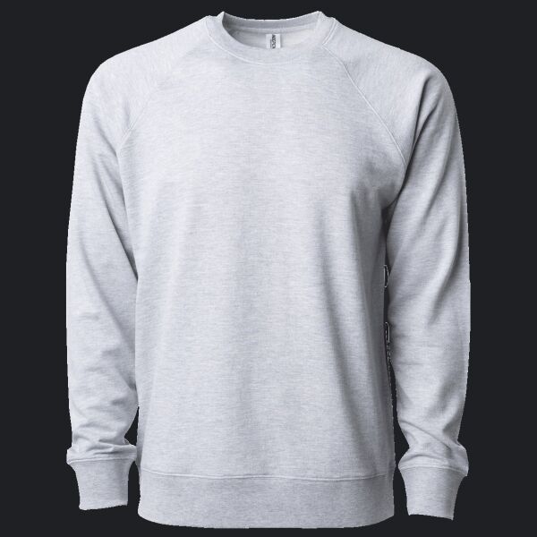 Unisex Icon Lightweight Loopback Terry Crewneck Sweatshirt Thumbnail
