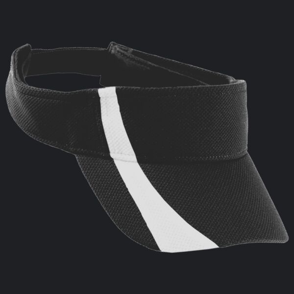 Adjustable Wicking Mesh Two-Color Visor Thumbnail