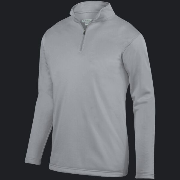 Youth Wicking Fleece Quarter-Zip Pullover Thumbnail
