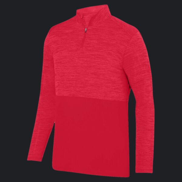 Men's Shadow Tonal Heather Quarter-Zip Pullover Thumbnail