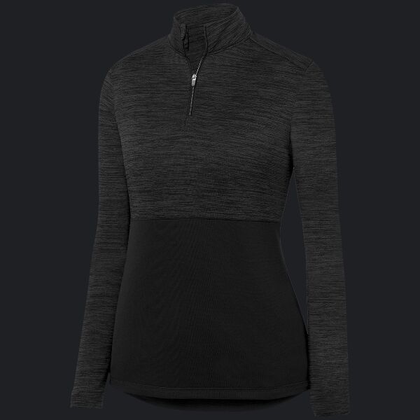 Women's Shadow Tonal Heather Quarter-Zip Pullover Thumbnail