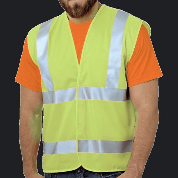 Unisex USA-Made Economy Class 2 ANSI Vest Thumbnail
