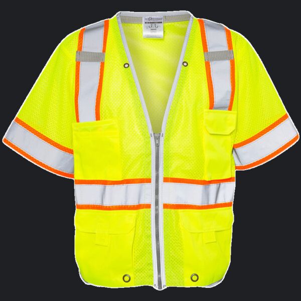 Unisex Premium Brilliant Series® Heavy Duty Class 3 Vest Thumbnail