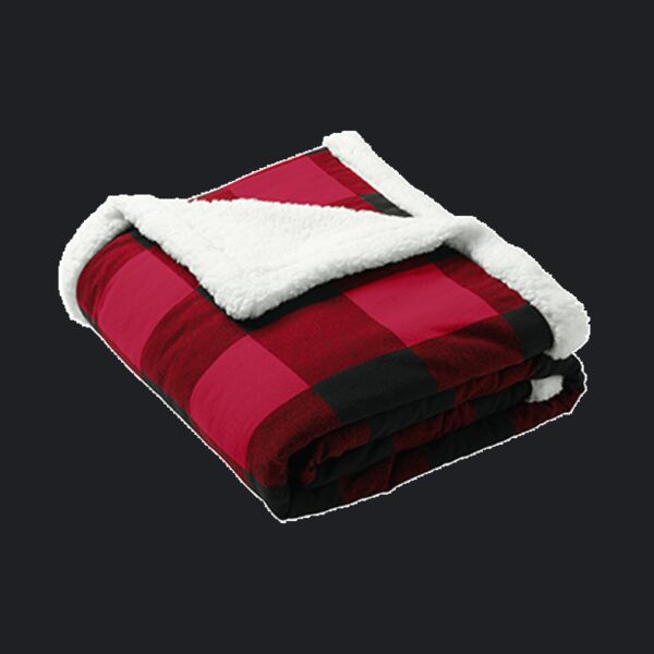 Flannel Sherpa Blanket Thumbnail