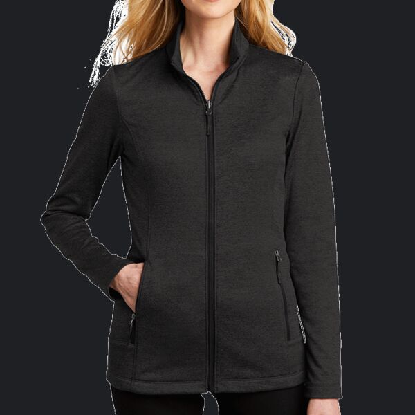 Women's Collective Striated Fleece Jacket Thumbnail