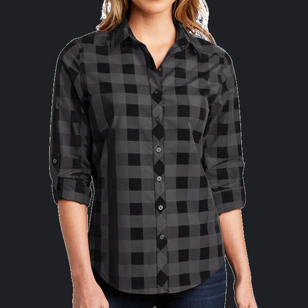Women's Everyday Plaid Shirt Thumbnail