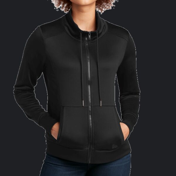Women's Performance Terry Full Zip Cowl Thumbnail