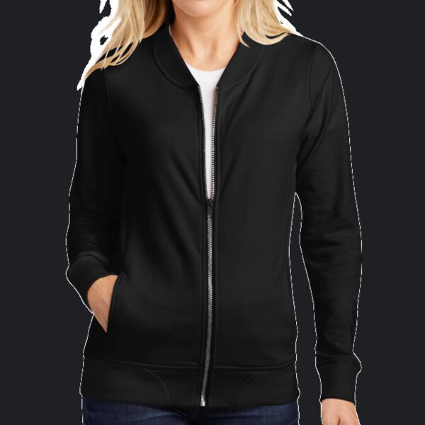 Women's Lightweight French Terry Bomber Thumbnail