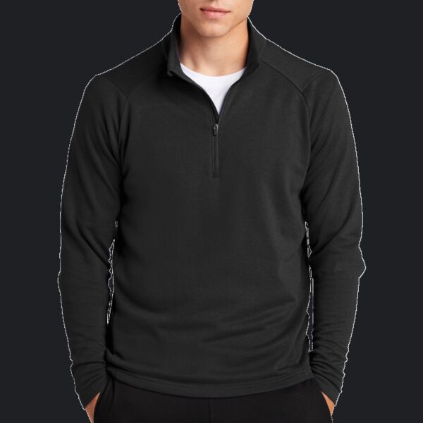 Lightweight French Terry 1/4 Zip Pullover Thumbnail