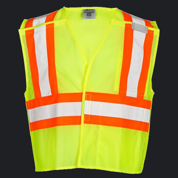 Unisex Contrasting Mesh Breakaway Vest Thumbnail