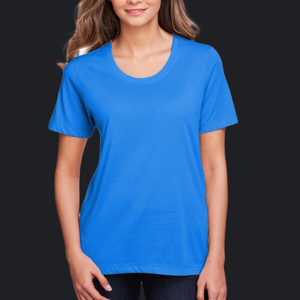 Ladies' Fusion ChromaSoft™ Performance T-Shirt Thumbnail
