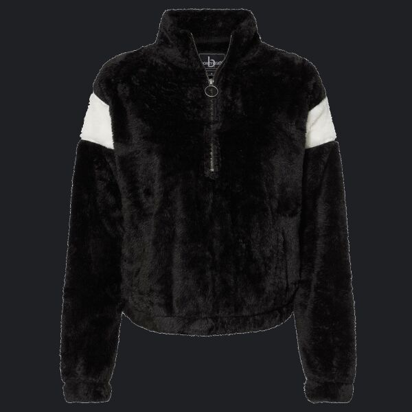 Women's Remy Fuzzy Fleece Quarter-Zip Pullover Thumbnail