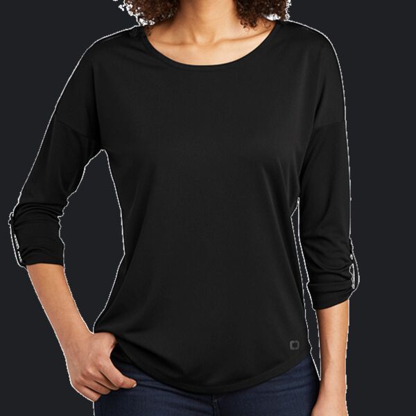 Women's Gravitate Scoop 3/4 Sleeve Thumbnail