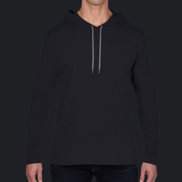 Softstyle Adult Long Sleeve Hooded T-Shirt Thumbnail
