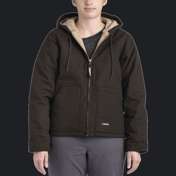 Ladies' Softstone Hooded Coat Thumbnail