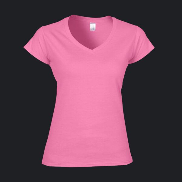 Softstyle Women's V-Neck Short Sleeve T-Shirt Thumbnail