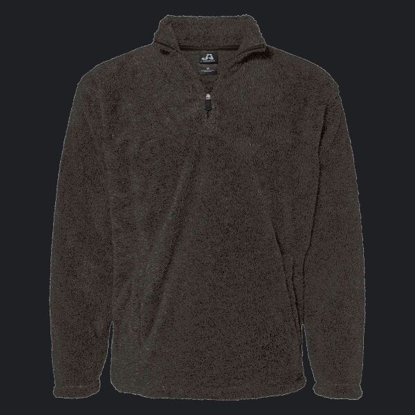 Unisex Boundary Shag Frosty Sherpa Quarter-Zip Pullover Thumbnail