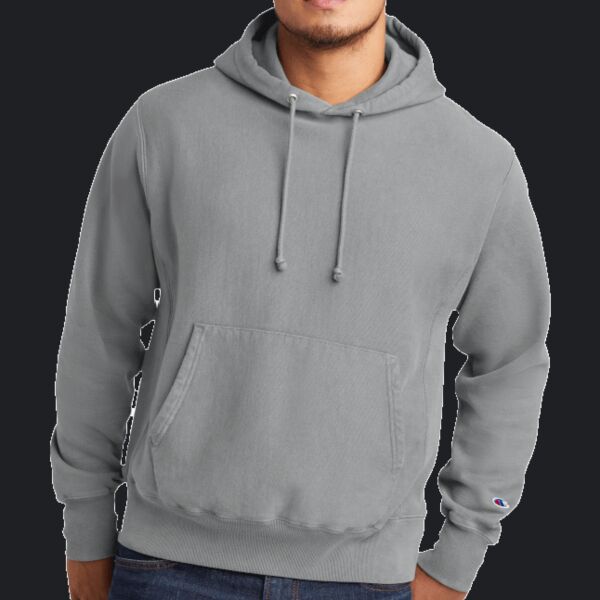 Reverse Weave ® Garment Dyed Hooded Sweatshirt Thumbnail