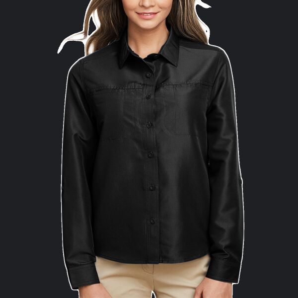 Ladies' Key West Long-Sleeve Performance Staff Shirt Thumbnail