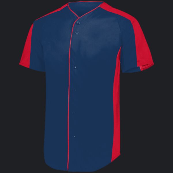 Youth Full-Button Baseball Jersey Thumbnail