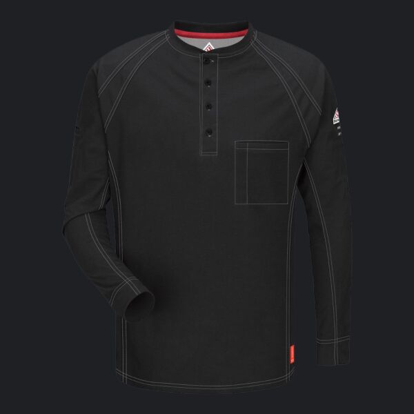 Men's Long Sleeve Henley Thumbnail