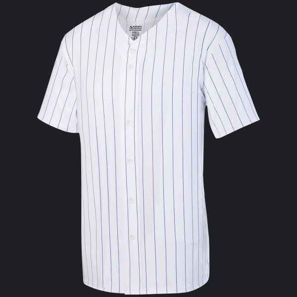 Pinstripe Full-Button Jersey Thumbnail