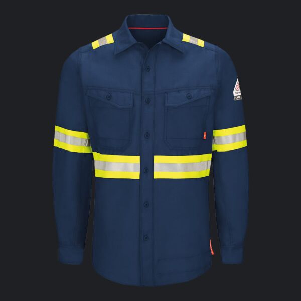 Men's iQ Series® Endurance Enhanced-Vis Work Shirt Thumbnail