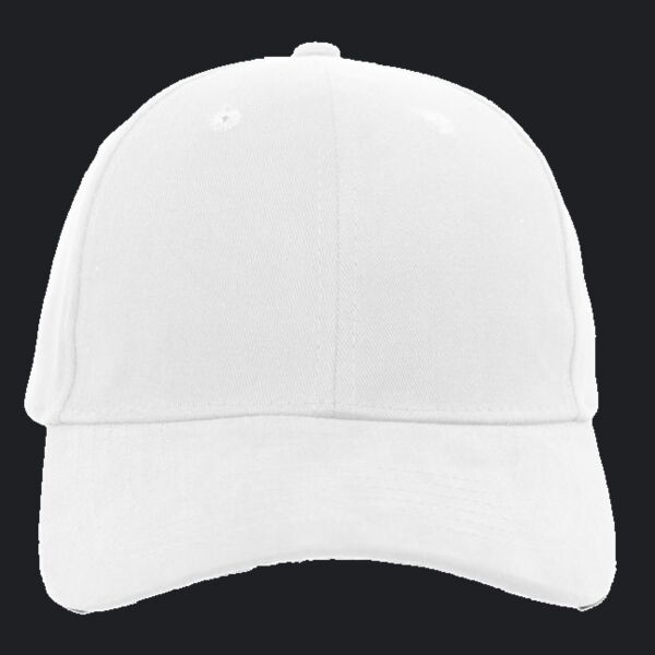 Brushed Cotton Twill Hook-And-Loop Adjustable Cap Thumbnail