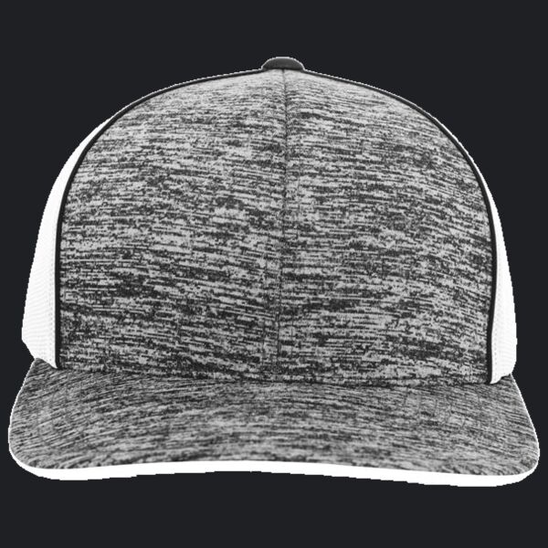 Aggressive Heather Trucker Snapback Cap Thumbnail