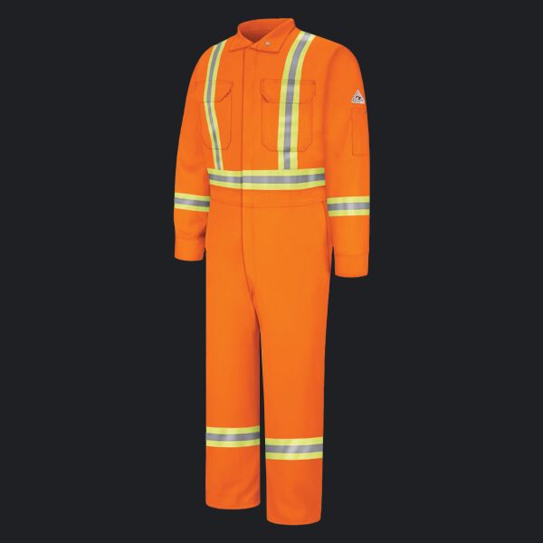 Men's Premium Coverall with CSA Compliant Reflective Trim - EXCEL FR® ComforTouch®. Thumbnail