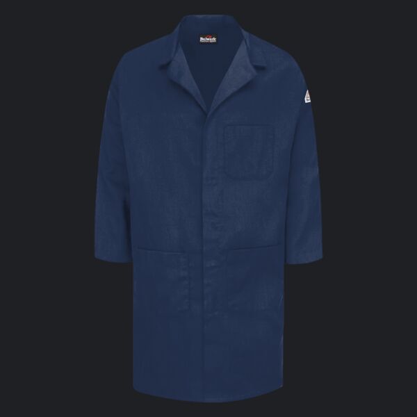 Men's Concealed Snap Front Lab Coat - EXCEL FR® ComforTouch® - 6 oz. Thumbnail
