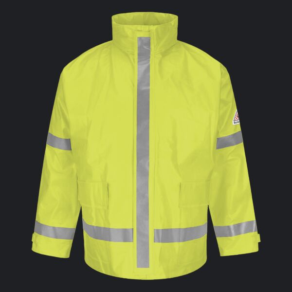 Men's Hi-Visibility Flame-Resistant Rain Jacket Thumbnail
