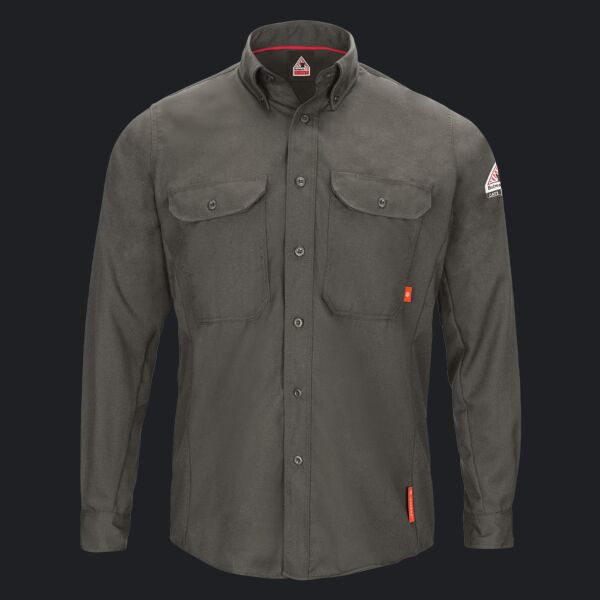 Men's iQ Series® Long Sleeve Comfort Woven Lightweight Shirt Thumbnail