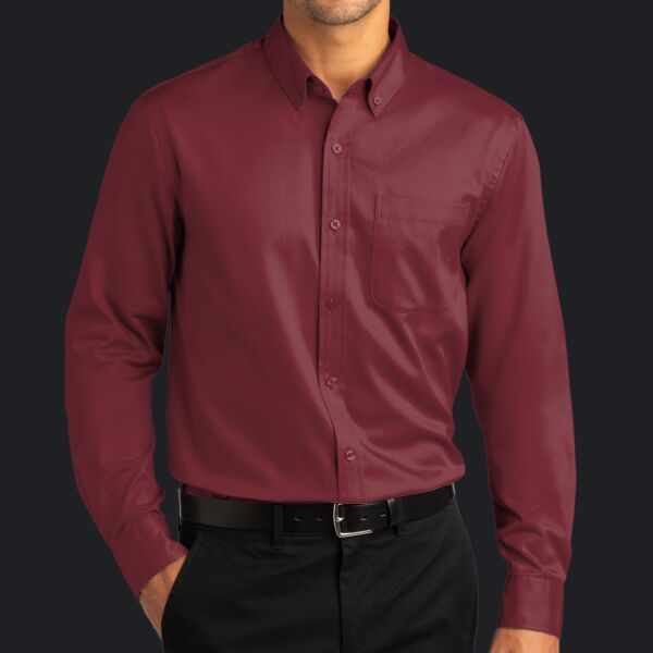 Long Sleeve SuperPro React Twill Shirt Thumbnail