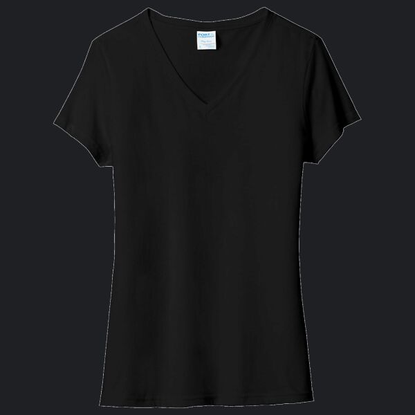 Women's Tri Blend V Neck Tee Thumbnail