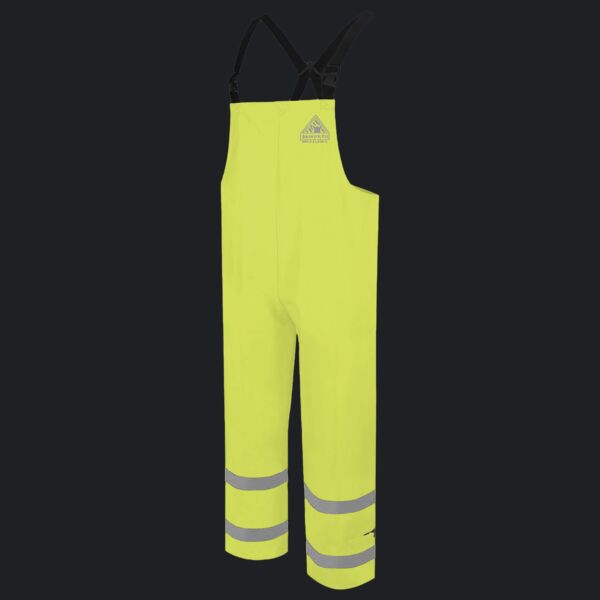 Men's Hi-Visibility Flame-Resitant Rain Bib Overall - 13 oz. Thumbnail
