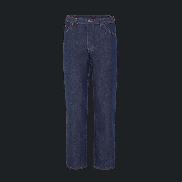 Men's Extended Sizes Straight 5-Pocket Jeans Thumbnail
