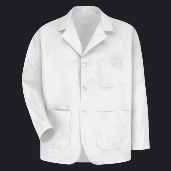 Unisex Tall Lapel Counter Coat Thumbnail