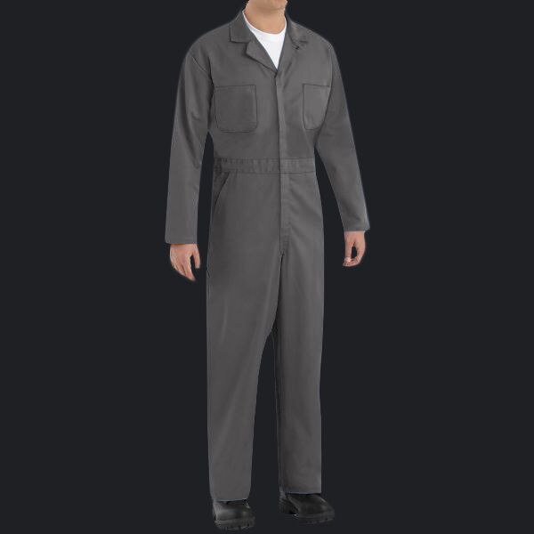 Men's Extended Sizes Twill Action Back Coverall Thumbnail