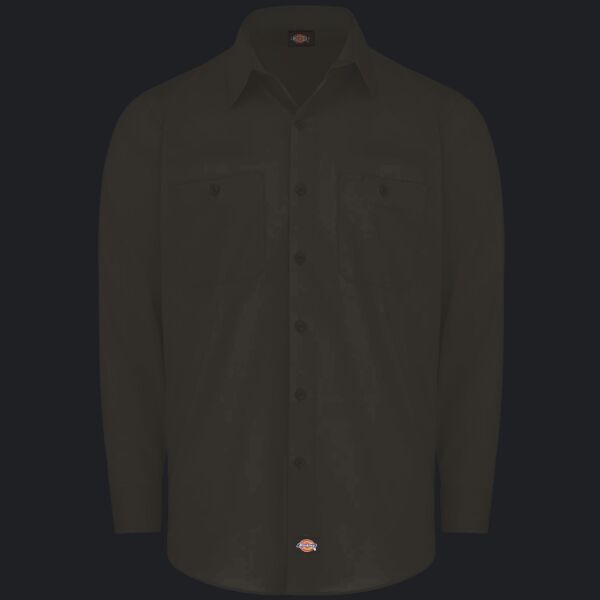 Men's Tall Industrial Worktech Ventilated Long Sleeve Work Shirt Thumbnail