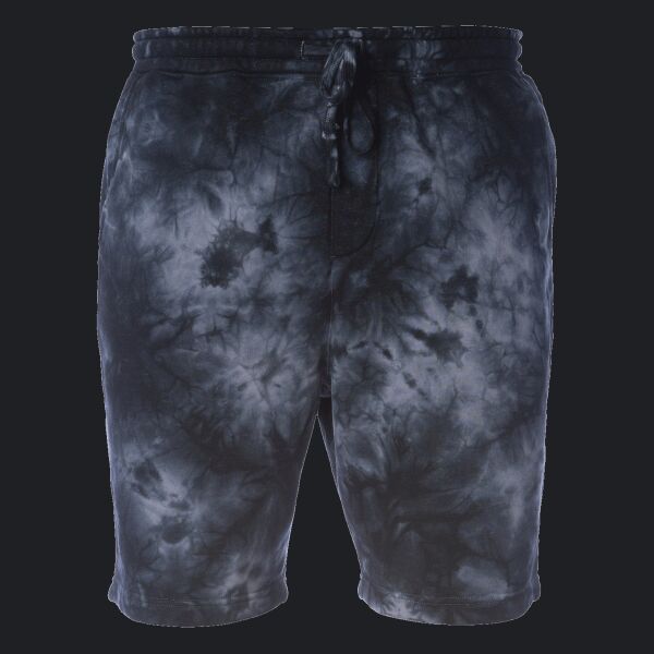 Unisex Tie-Dyed Fleece Shorts Thumbnail