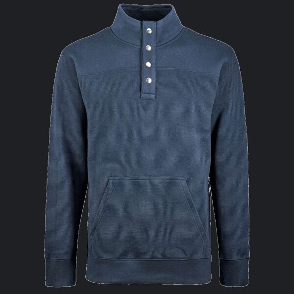 Men's Ripple Fleece Snap Sweatshirt Thumbnail