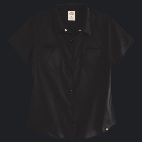 Women's Industrial Short Sleeve Work Shirt Thumbnail
